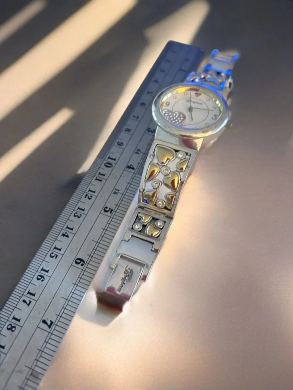 Brighton Gramercy Park Watch Japan Movement Gold & Silver New Battery